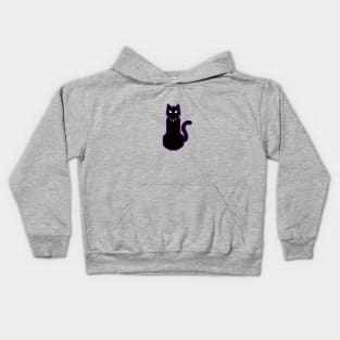 King of Panther (purpe) Kids Hoodie